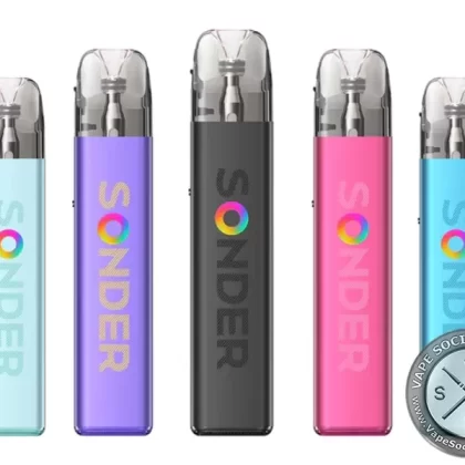 GeekVape Sonder Q2 Pod System - Apricot Yellow, Blinky Black