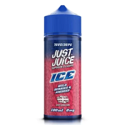 Wild Berries Aniseed Ice By Just Juice Ice 100ml Shortfill