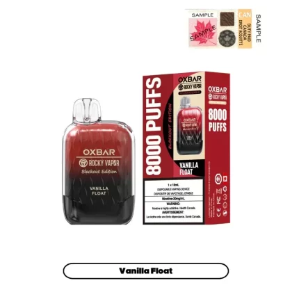 Oxbar G8000 V Classic (Blackout Edition) Disposable Vape (8000 Puffs)
