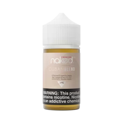 Naked 100 Tobacco - Cuban Blend - 60ML E-Liquid - 0MG