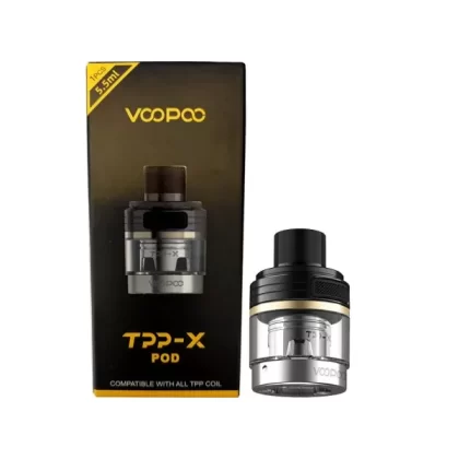 Voopoo TPP-X Ersatzpod Groß - Farbe#Regenbogen>Schwarz>Blau (88B898)