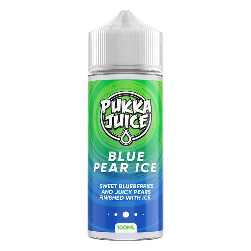 Pukka Juice Blue Pear Ice E-Liquid Shortfill