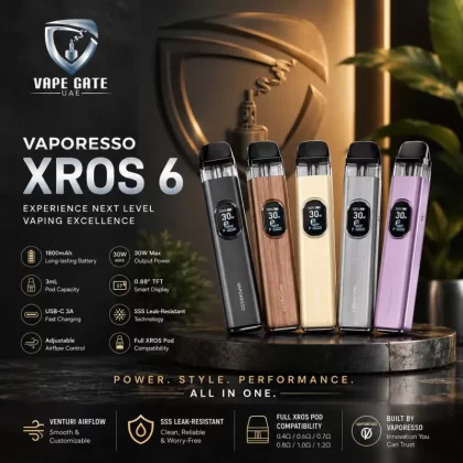 Vaporesso Xros 6 1800mAh Pod System - Abyssal Blue