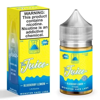 The Juice Salt Blueberry Lemon eJuice - Vape Product; Vape Product, Vape Product (2B1C47)
