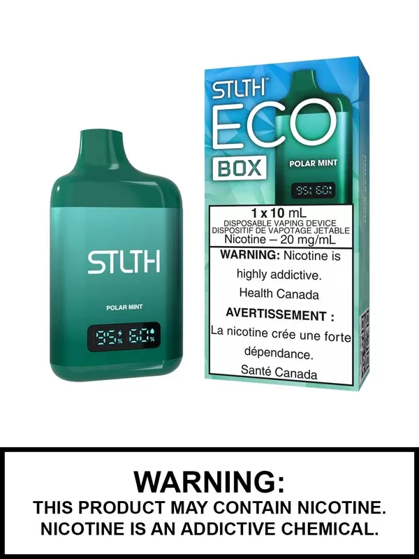 Polar Mint STLTH Eco Box Disposable Vape