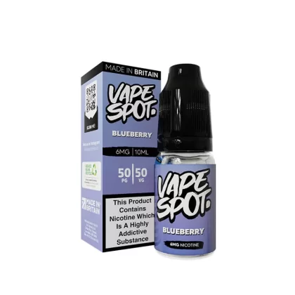 Vape Spot Blueberry E-Liquid 10ml - 12mg