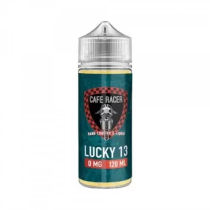 Cafe Racer – Lucky 13 E-Liquid – 120ML - Vape Product; Vape Product, Vape Product