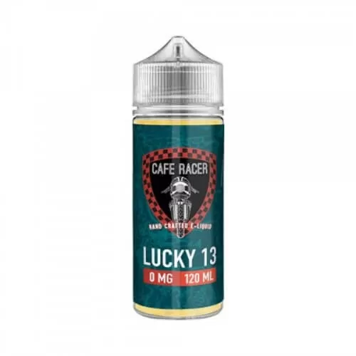 Cafe Racer – Lucky 13 E-Liquid – 120ML - Vape Product; Vape Product, Vape Product