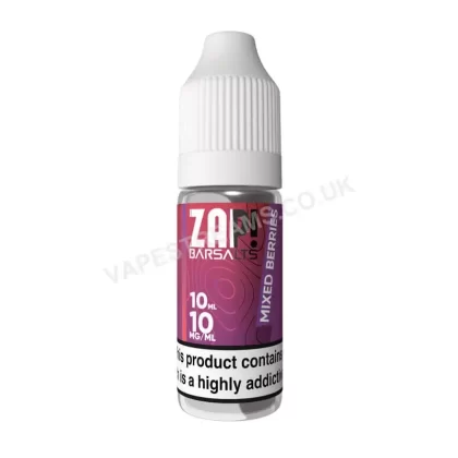 Mixed Berries Nicotine Salt E-Liquid by ZAP! Bar Salts - Vapestreams Co