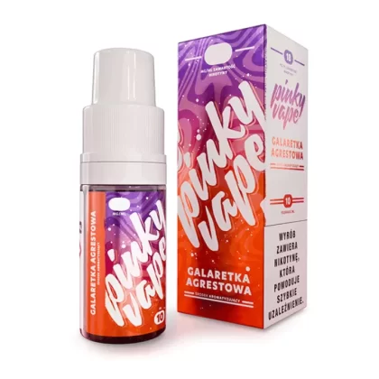 Liquid Pinky Vape 12mg 10ml Galaretka Agrestowa