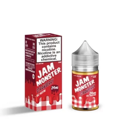 Jam Monster Salt Strawberry eJuice - Vape Product; Vape Product, Vape Product (6159E6)