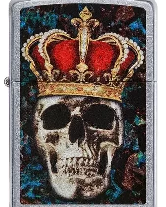 Zippo Lighter – Skull King