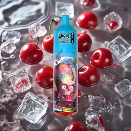 Uwin Tornado 35K Music Disposable Vape Cherry Ice – 35K Puffs, 600mAh, Type-C, 1.0 Ohm Mesh Coil - Bangvapeaustralia