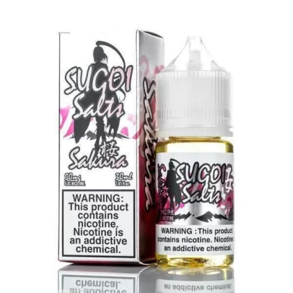 SUGOI NIC SALT BY SUGOI VAPOR – SAKURA – 30ML – 35MG - Vapebar Pk