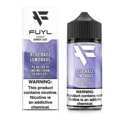 FUYL By Dinner Lady Blue Razz Lemonade 100ml E-Juice