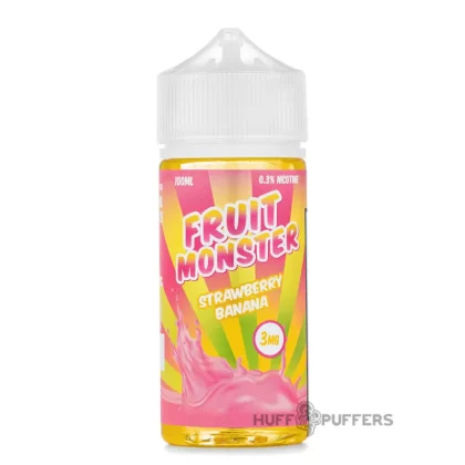 Fruit Monster – Strawberry Banana 100mL - Vape Product, Vape Product