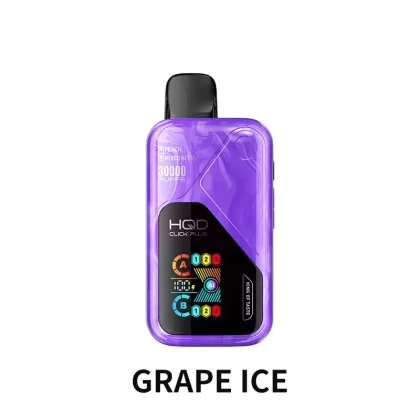 HQD Click Plus 30000 – Grape Ice - Ozvapeone