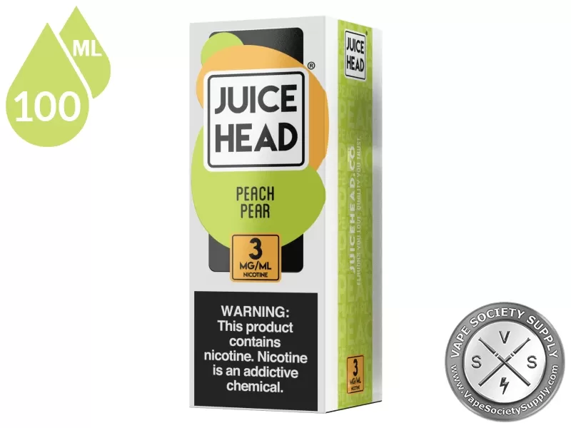 Peach Pear Juice Head 100ml - Image 2