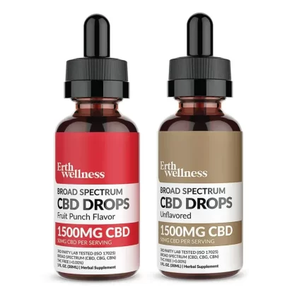 Erth Wellness | Broad Spectrum CBD Drops 1500mg – 3000mg