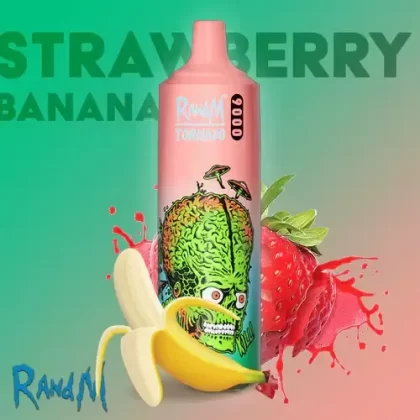 FUMOT Strawberry Banana RandM Tornado 9000 kaufen deutschland