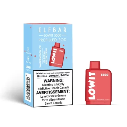 ELFBAR LOWIT – Prefilled Pods – ELF BAR LOWIT – 5500 Puffs