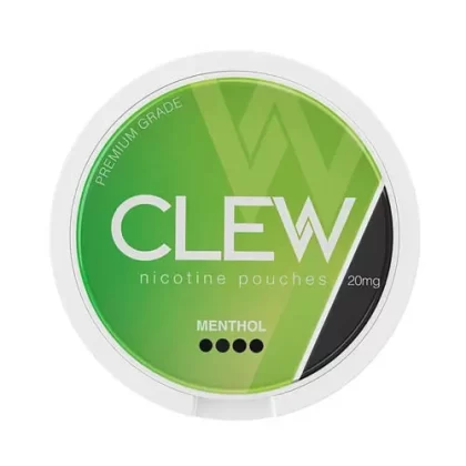 Clew Menthol Nicotine Pouches - 20mg