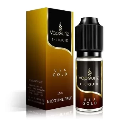 Vapouriz USA Gold Tobacco E Liquid (10ml)