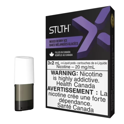 STLTH X Pod Pack - Mixed Berry Ice - 20 mg/mL (promo)(wholeseller) - Excise ON, 20 mg/mL - ON (EA9CCD)