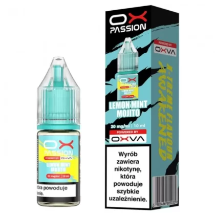 Liquid OXVA OX Passion Salt 10ml 20mg Lemon Mint Mojito