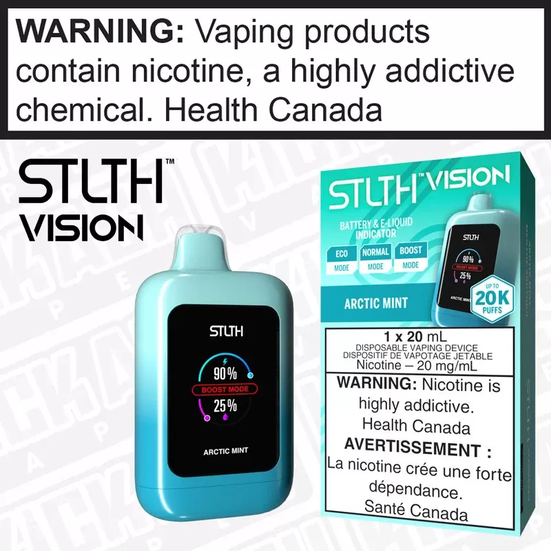 Arctic Mint STLTH VISION Disposable