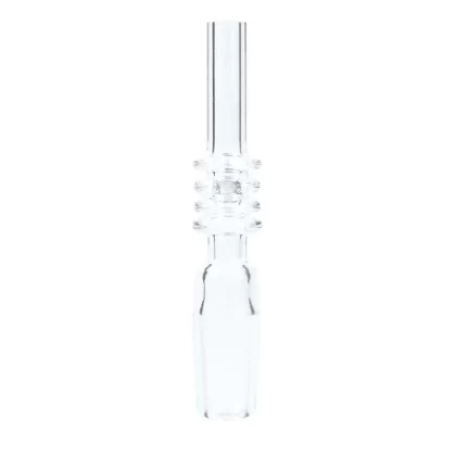 10mm 14mm Quartz Tips with Plastic Clip For Mini Nectar Collector Kits Dab Oil Rigs