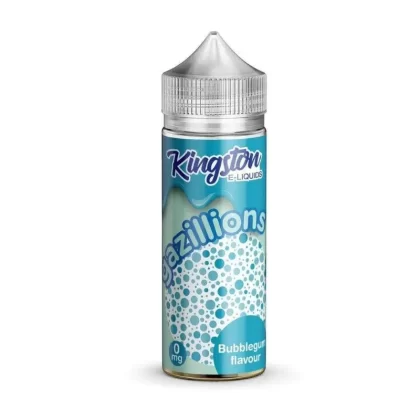 Gazillions – Bubblegum Kingston 100ml Nicotine Free 0mg E Liquid VAPE Juice
