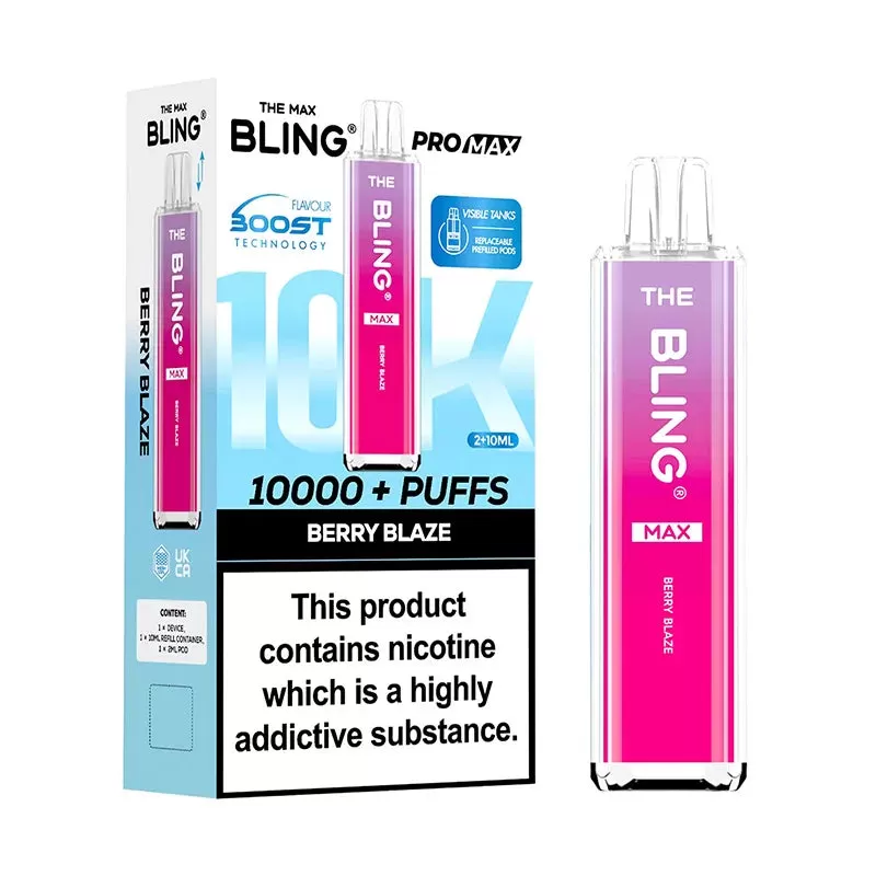 The Bling Pro Max 10K Pod Kit - Berry blaze - Image 2