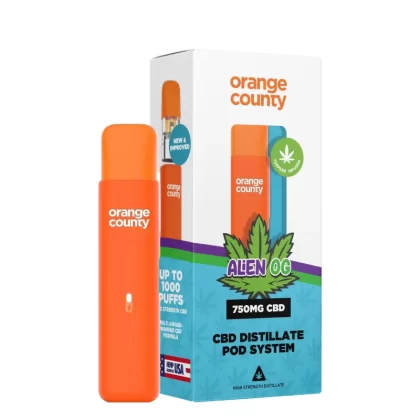 Orange County CBD 750mg Prefilled Vape Kit - Vape Co