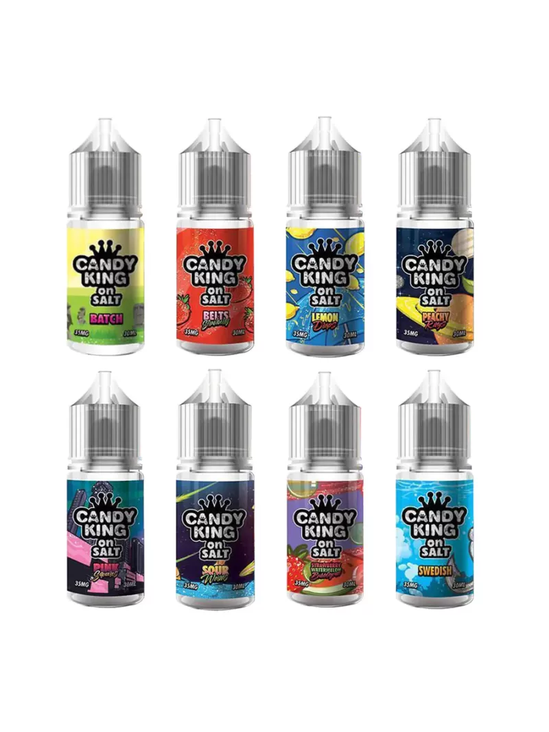 Candy King On Salt Nic Premium E-Liquid 30ml - Pink Lemonade (Bubblegum Collection) / 35mg - Image 3