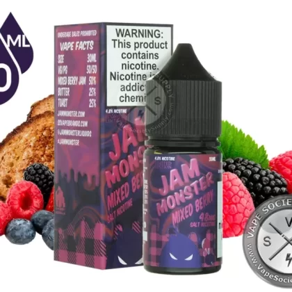 Mixed Berry Jam Monster Salt 30ml