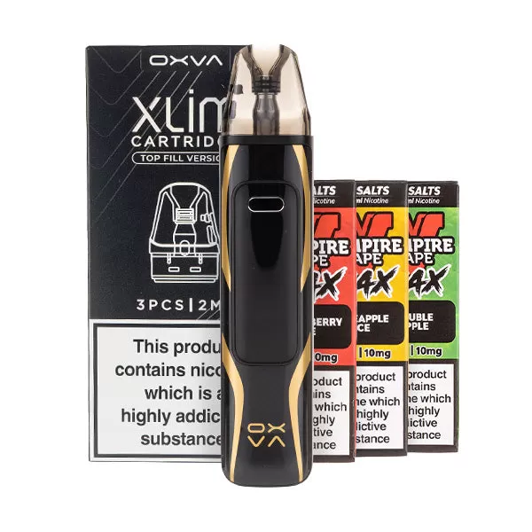 OXVA Xlim Pro 3 Pod Kit Bundle - Pro Carbon / 1.2ohm - Image 3