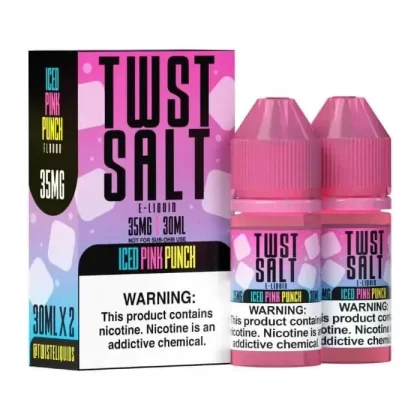 Pink 0° (Iced Pink Punch) Nicotine Salt by Twist E-Liquids - Size#60ml~Nicotine#35MG>50MG