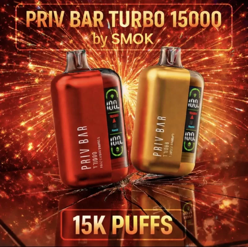 PRIV Bar Turbo 15000 - Watermelon Chill - Vapeciga - Image 2
