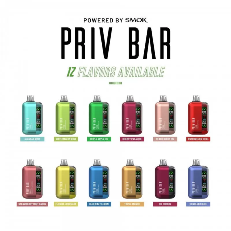 PRIV Bar Turbo 15000 - Watermelon Chill - Vapeciga - Image 3