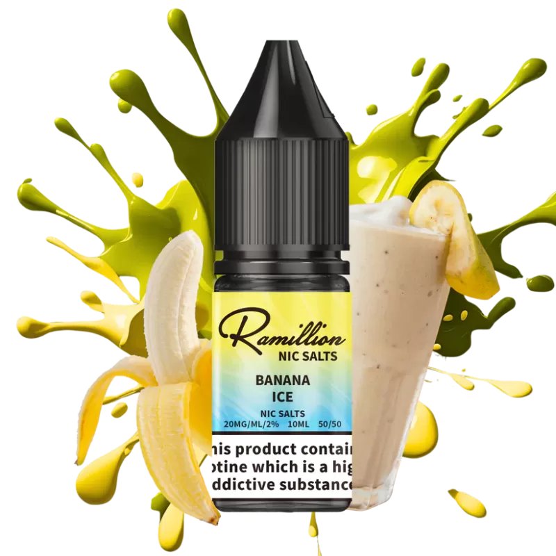 Ramillion 10ml E-liquid Nic Salt - 10 MG / Mint Gum - Image 2