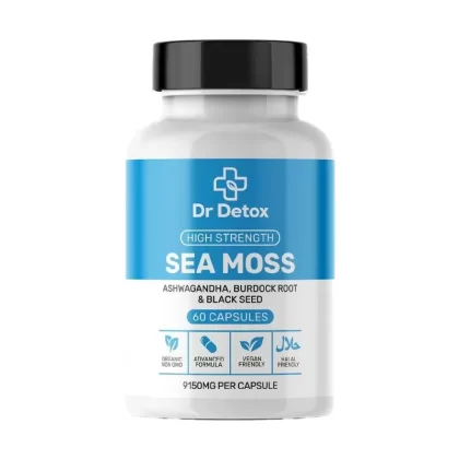 Sea Moss Capsules By Dr Detox 60 Pack - Vape Store
