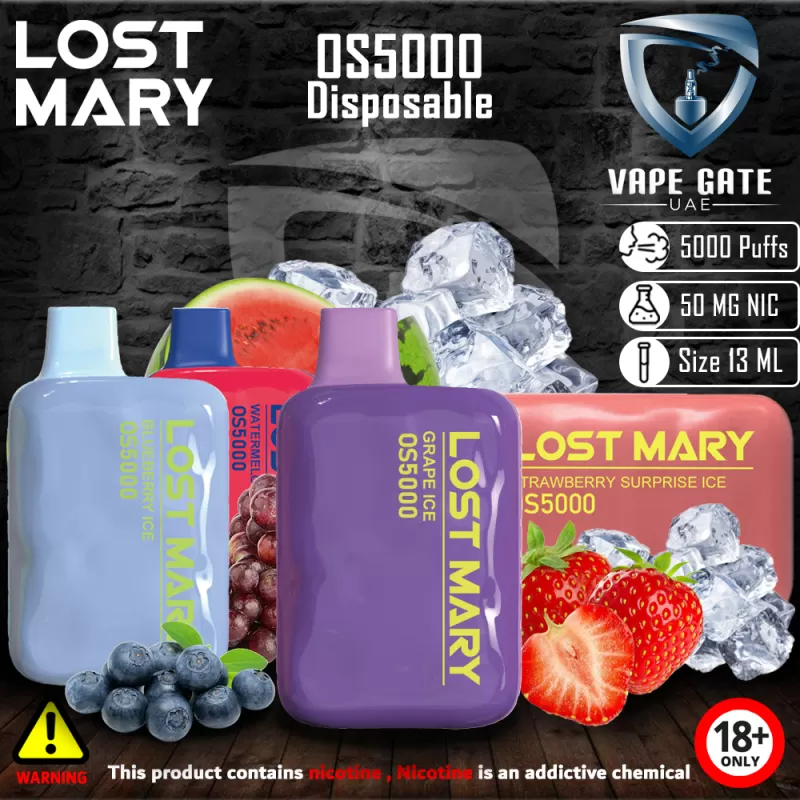 Lost Mary OS5000 Disposable Vape - 50 mg /