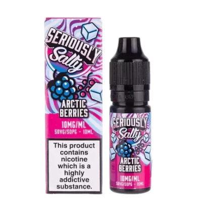 Arctic Berries Nic Salt E-Liquid by Seriously Salty - Bottle Size#10ml20mg>10mg>5mg