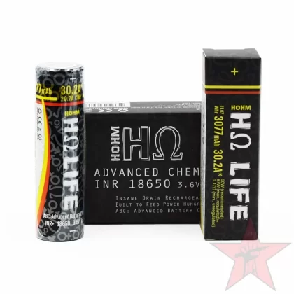 Hohm Tech Hohm Life 18650 Battery - Dual Battery, Single Battery