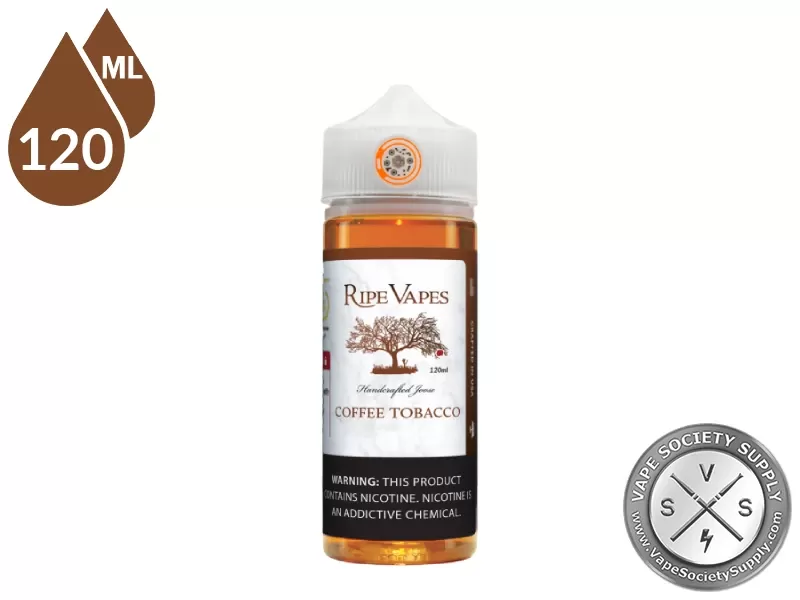Coffee Tobacco by Ripe Vapes 120ml - Image 3