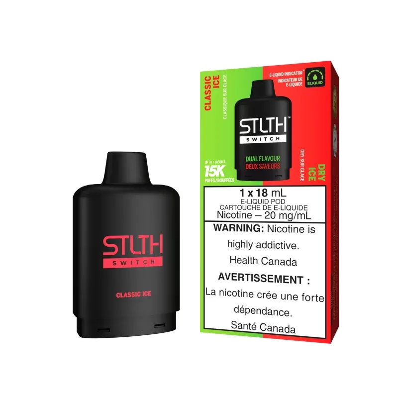 STLTH Switch 15K Classic Ice And Dry Ice Pod