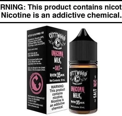 UNICORN MILK BY CUTTWOOD SALT 30ML - Vapejuice
