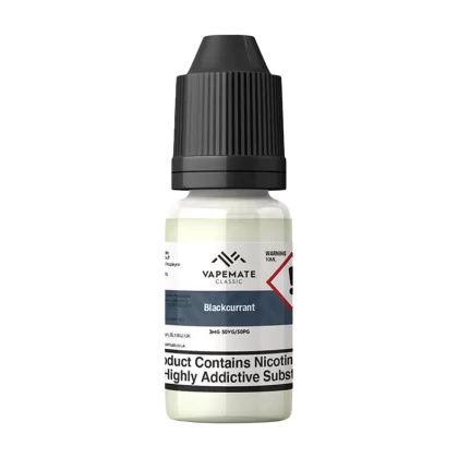 Vapemate Classic Blackcurrant 10ml - 50VG / 50PG / 6mg - Ecigwizard