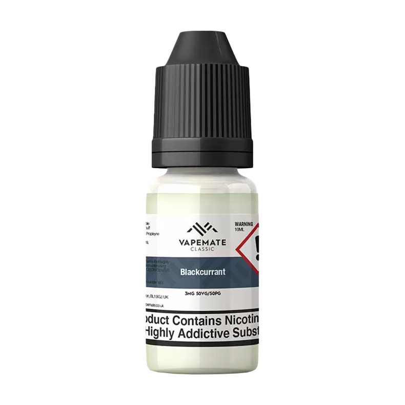 Vapemate Classic Blackcurrant 10ml - 50VG / 50PG / 6mg - Ecigwizard